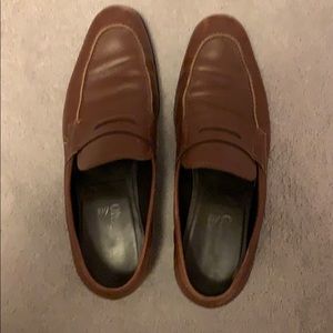 Salvatore Ferragamo brown loafers